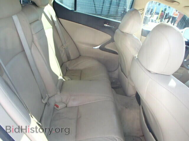 2007 LEXUS IS250 - VIN: JTHBK262072048201 - Фото 6