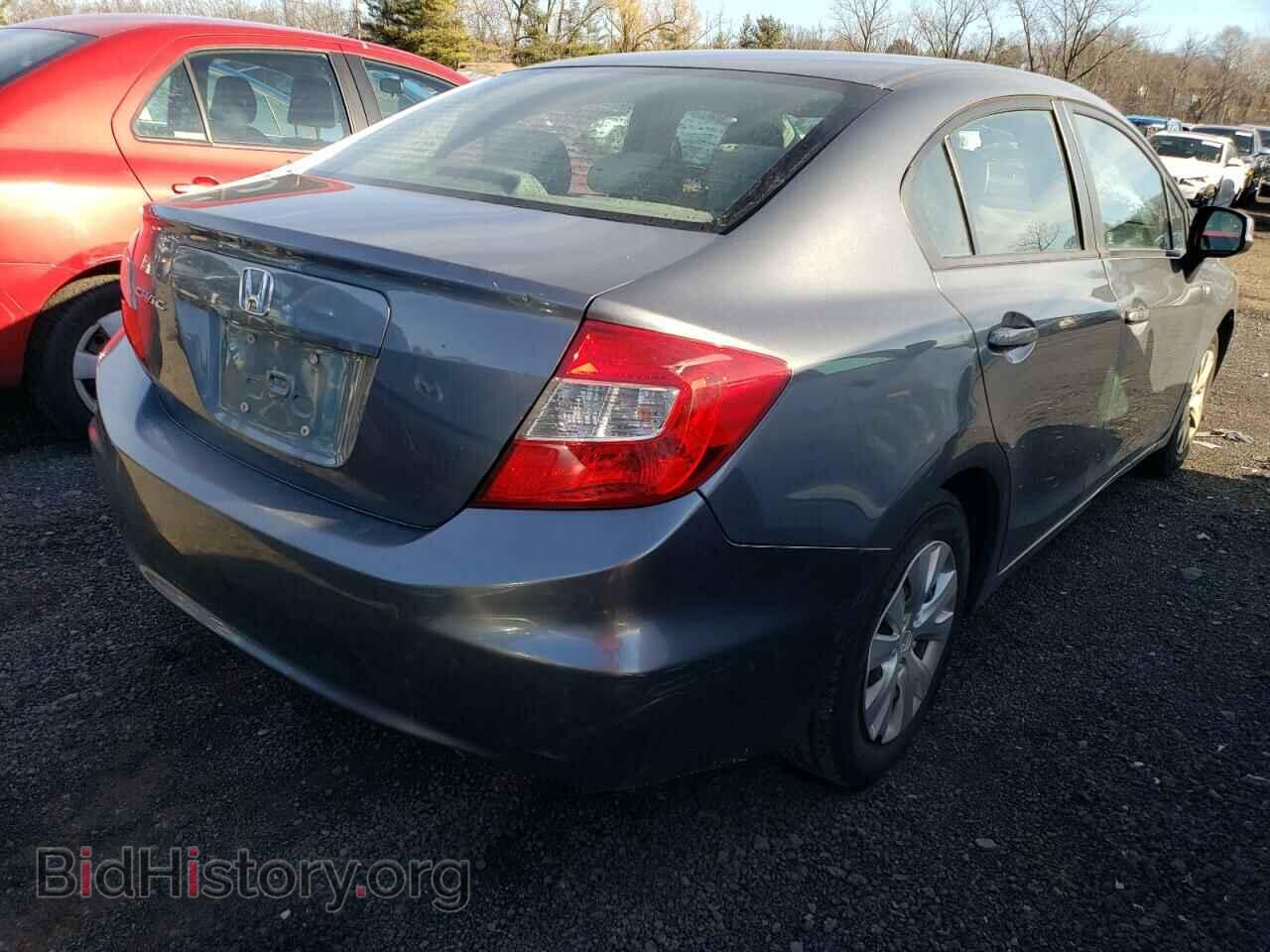 2012 HONDA CIVIC - VIN: 19XFB2F58CE374645 - Фото 3