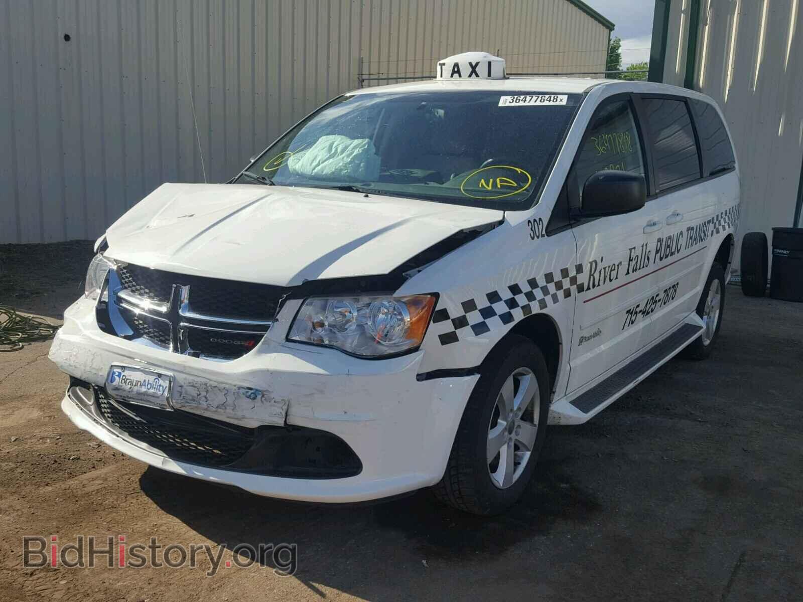 2013 DODGE CARAVAN - VIN: 2C4RDGBG6DR780936 - Фото 2