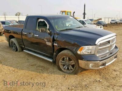 2015 RAM 1500 SLT, black — VIN 1C6RR7GT3FS550321, Copart