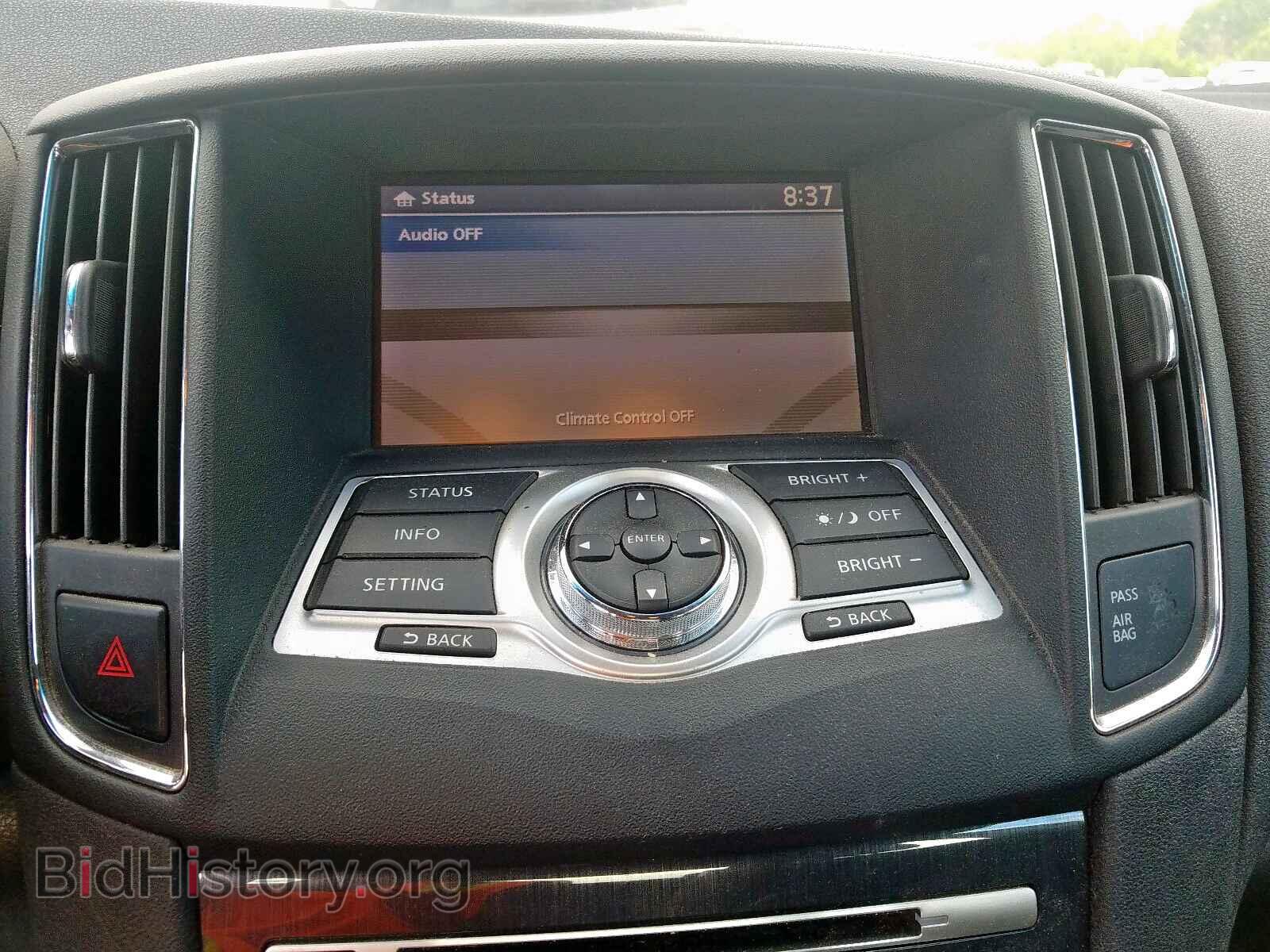 2014 NISSAN MAXIMA - VIN: 1N4AA5AP9EC472736 - Фото 9