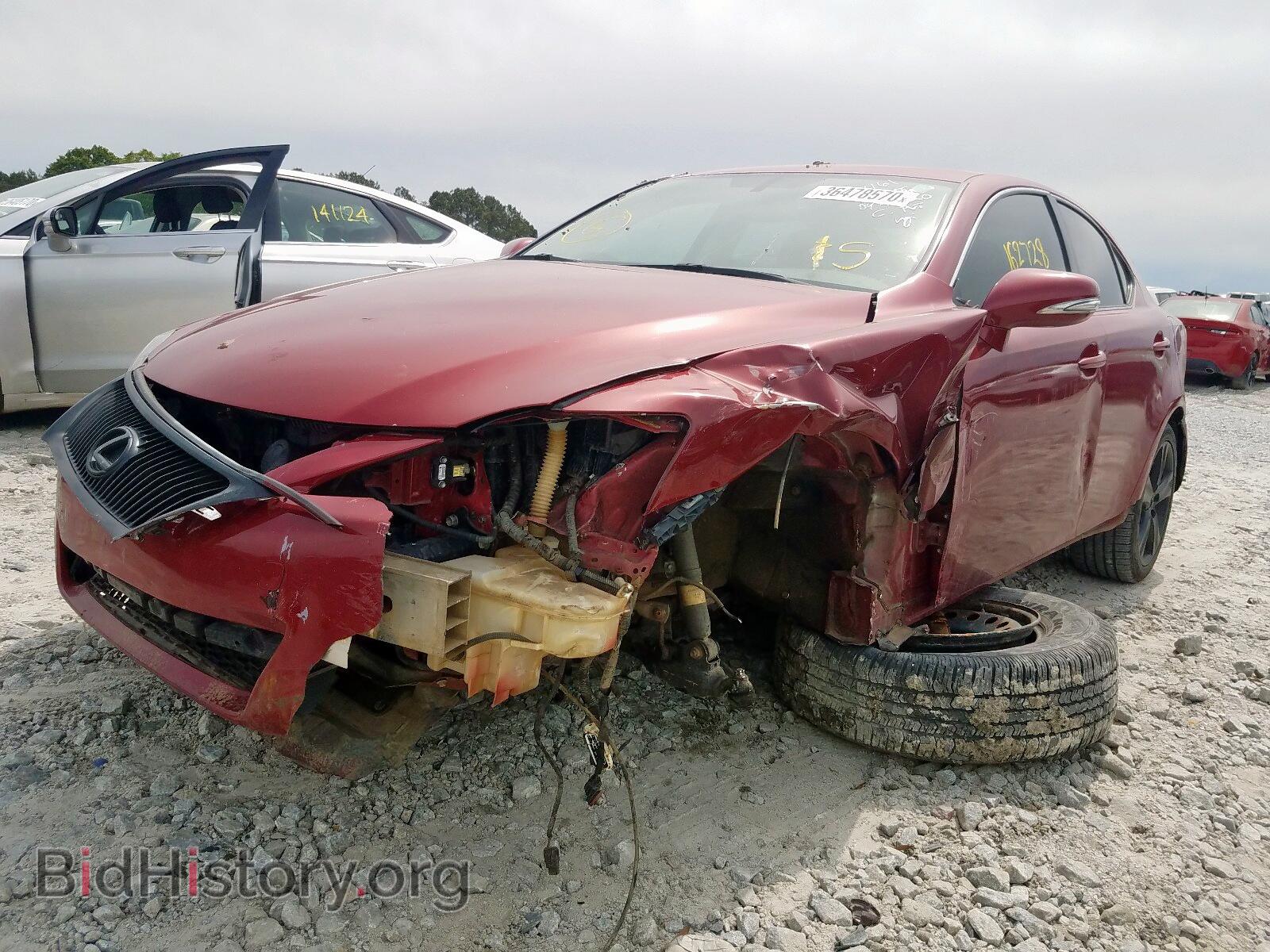 2011 LEXUS IS - VIN: JTHBF5C23B5142784 - Фото 2