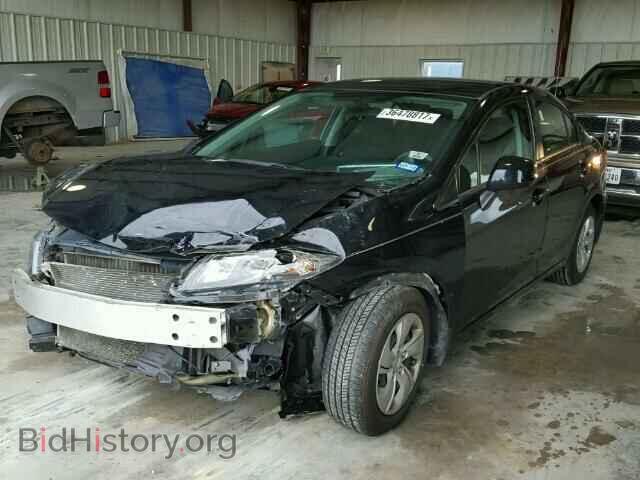 2013 HONDA CIVIC - VIN: 2HGFB2F55DH596440 - Фото 2