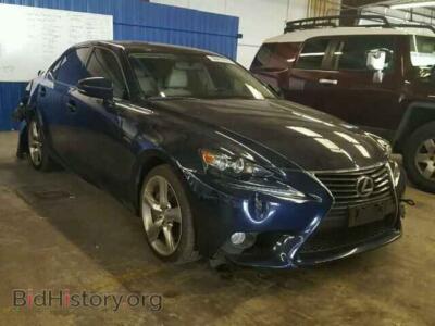 2014 Lexus IS350 IS350 AWD, blue — VIN JTHCE1D28E5001244, Copart