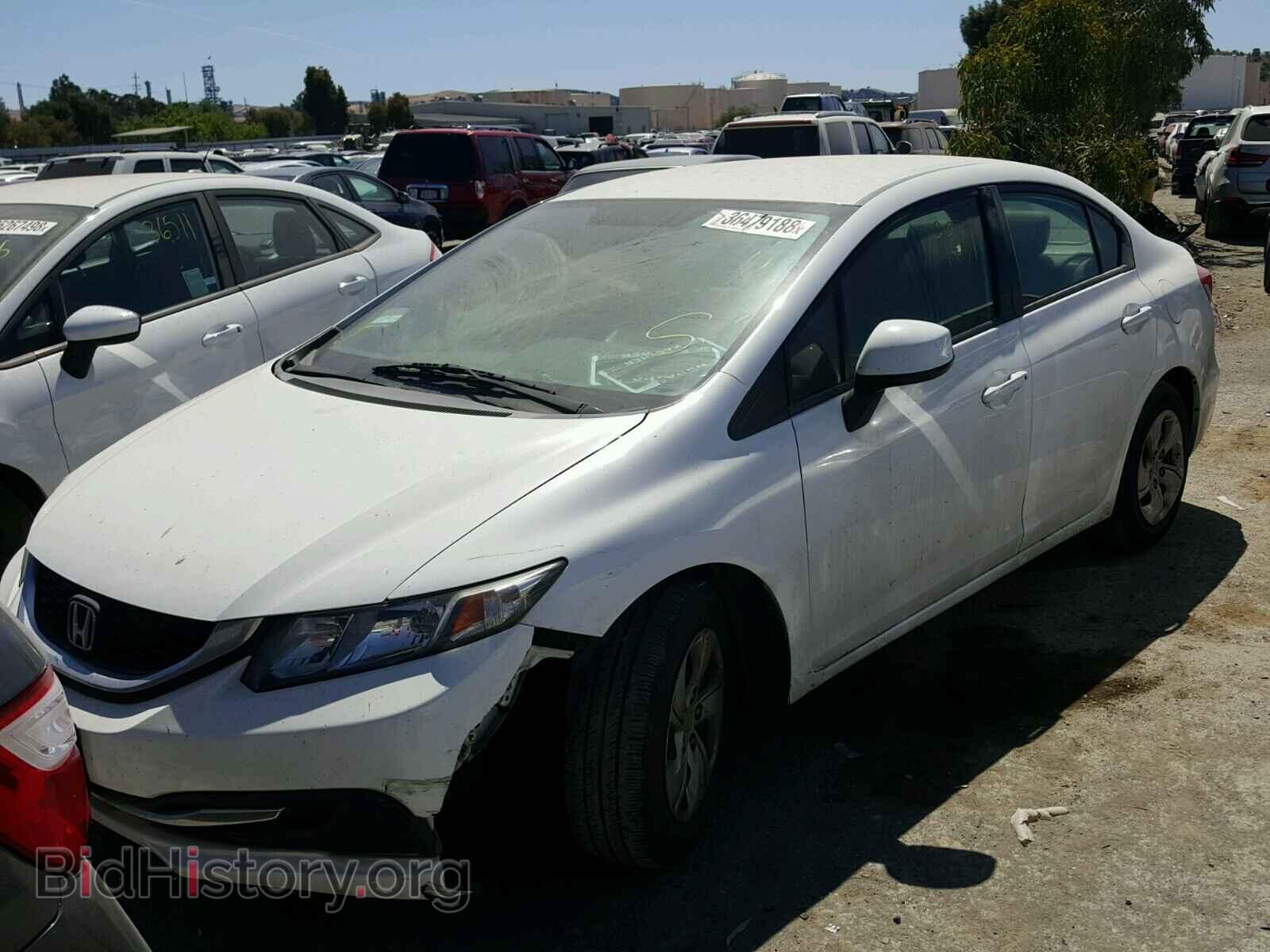 2013 HONDA CIVIC - VIN: 19XFB2F54DE236232 - Фото 2