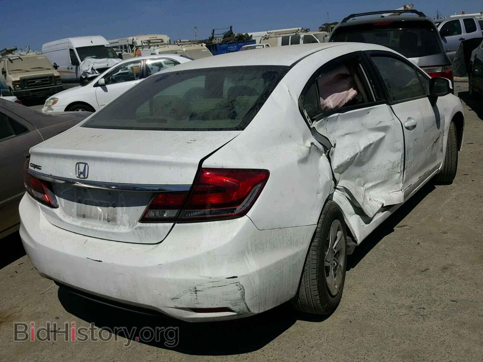 2013 HONDA CIVIC - VIN: 19XFB2F54DE236232 - Фото 4
