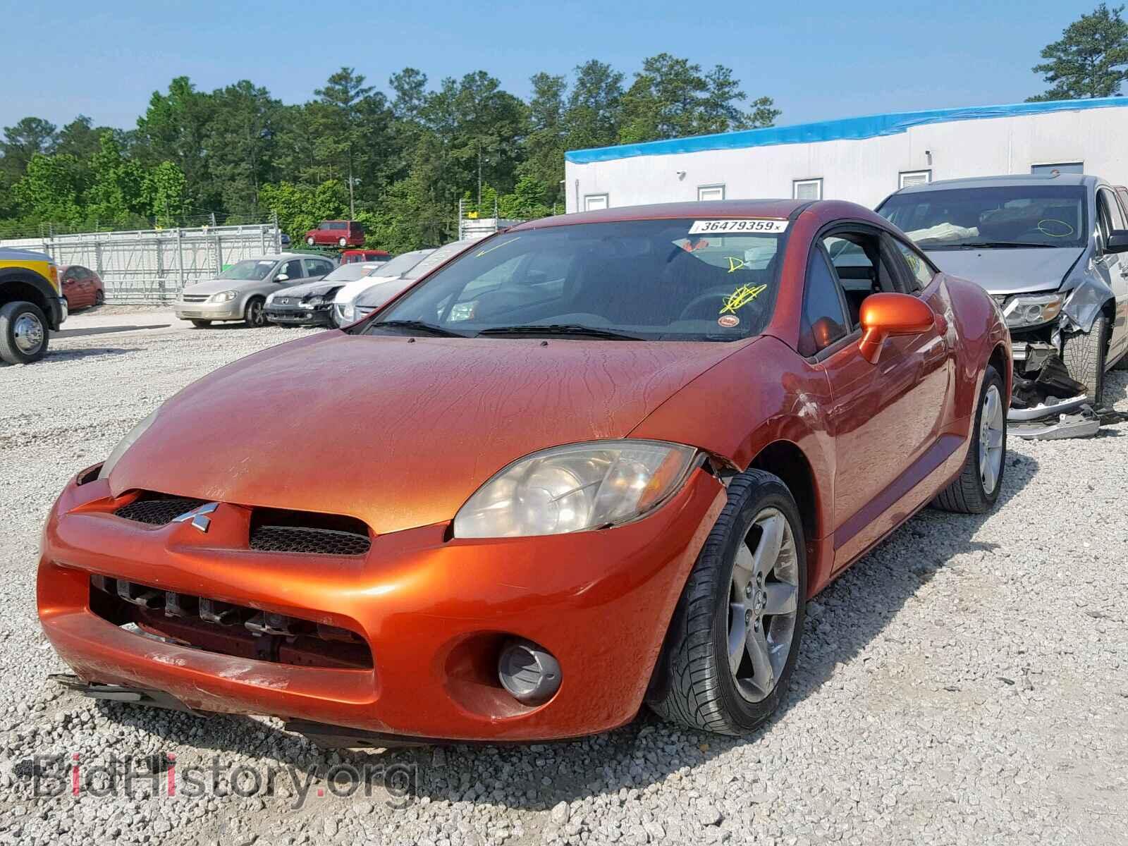 2007 MITSUBISHI ECLIPSE - VIN: 4A3AK24F07E028481 - Photo 2