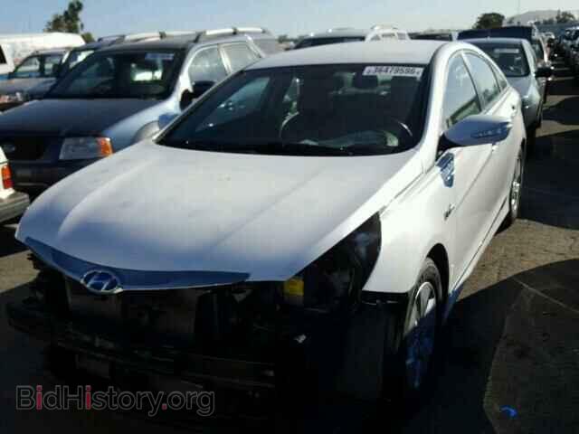2012 HYUNDAI SONATA - VIN: KMHEC4A45CA020583 - Фото 2