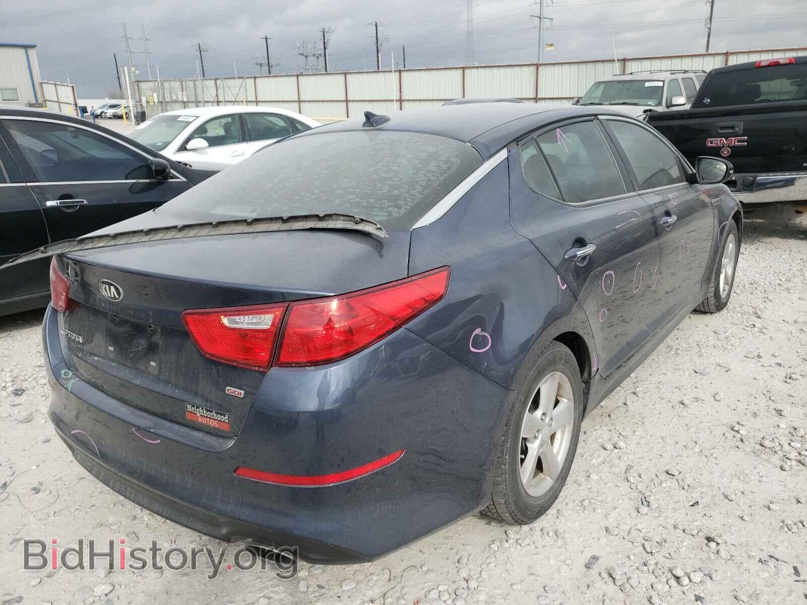 2015 KIA OPTIMA - VIN: 5XXGM4A78FG482701 - Фото 4