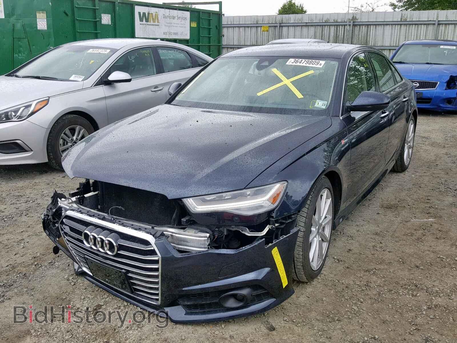 2018 AUDI A6 - VIN: WAUH3AFC4JN014633 - Фото 2