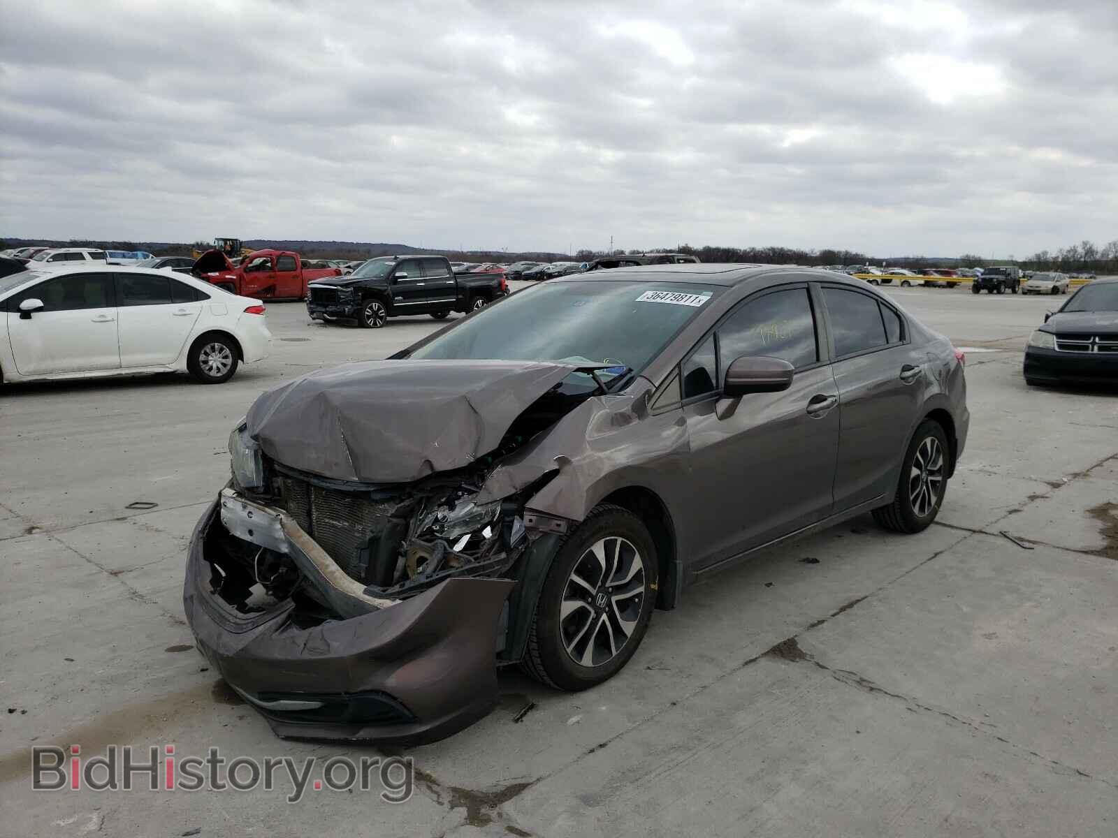 2015 HONDA CIVIC - VIN: 2HGFB2F85FH533528 - Фото 2
