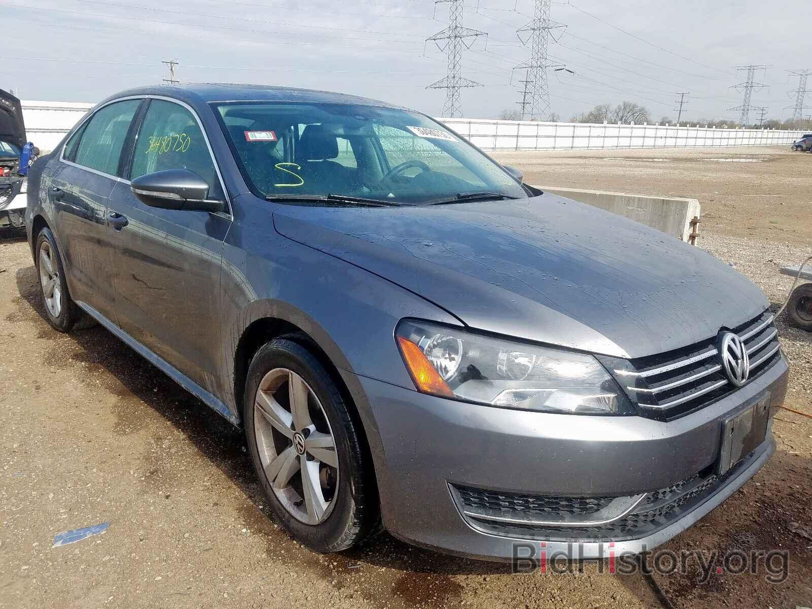 Photo 1VWBH7A32CC015280 - VOLKSWAGEN PASSAT 2012