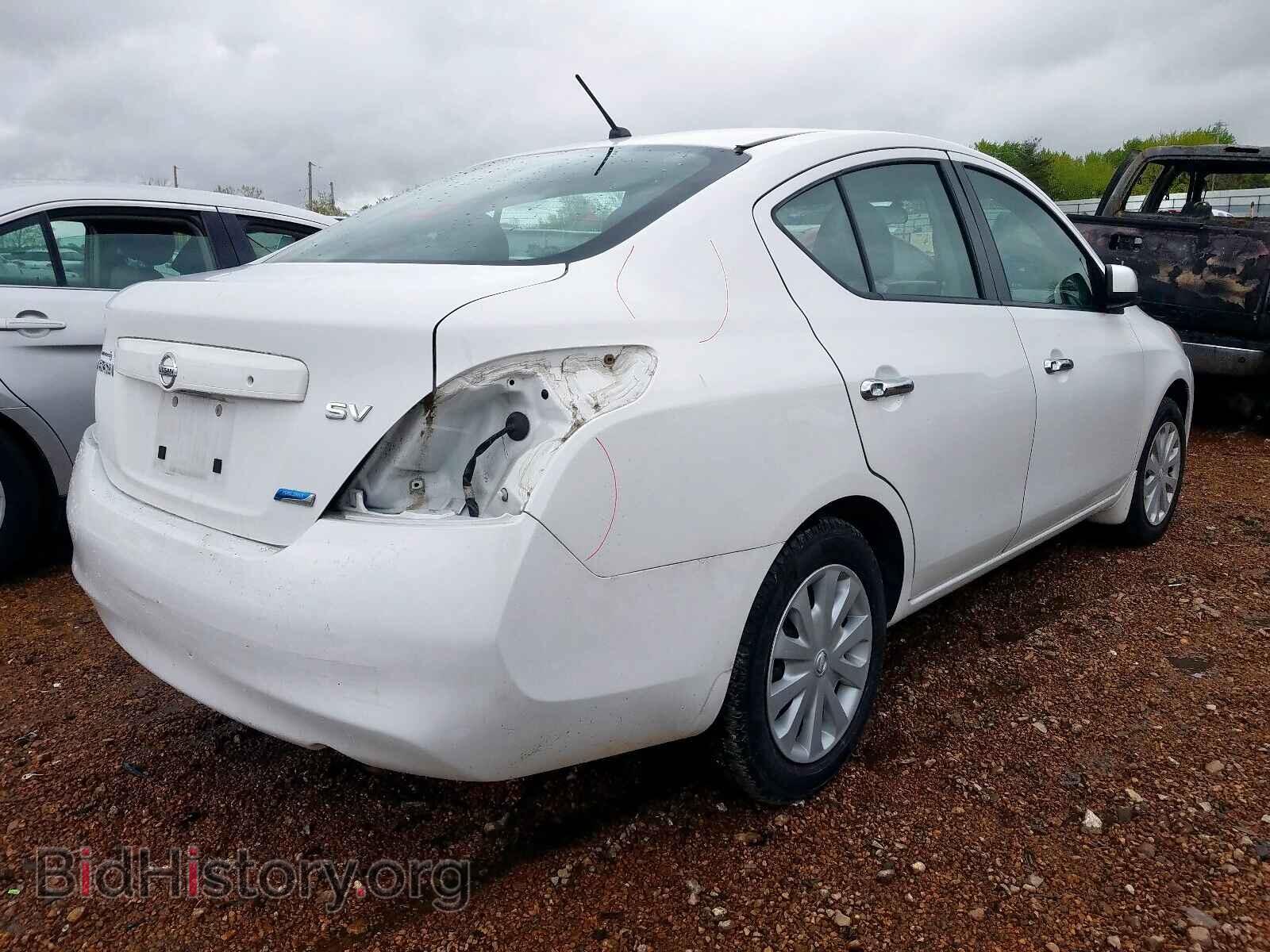 2012 NISSAN VERSA - VIN: 3N1CN7AP9CL877910 - Фото 4