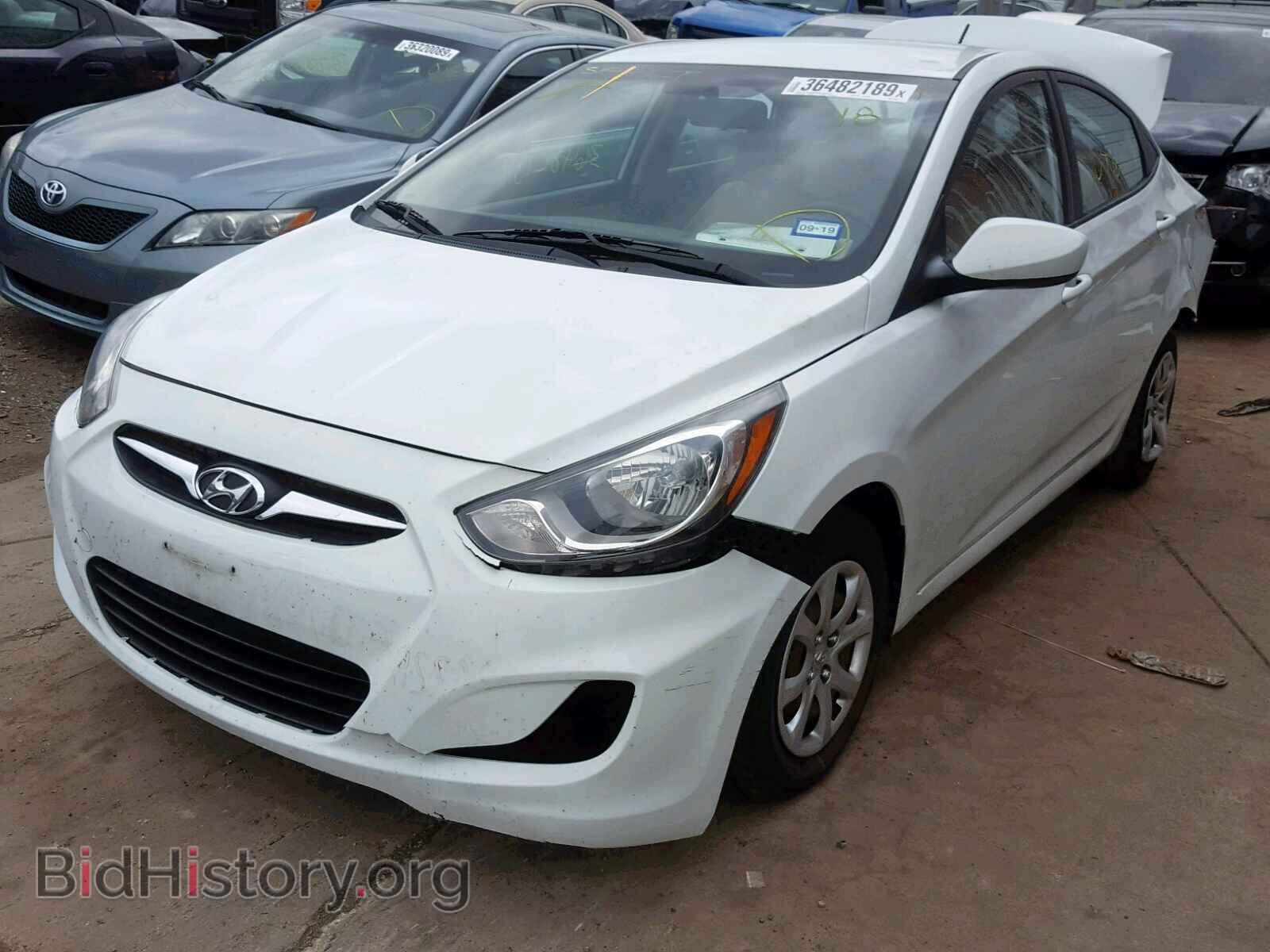 2013 HYUNDAI ACCENT - VIN: KMHCT4AE2DU452032 - Фото 2