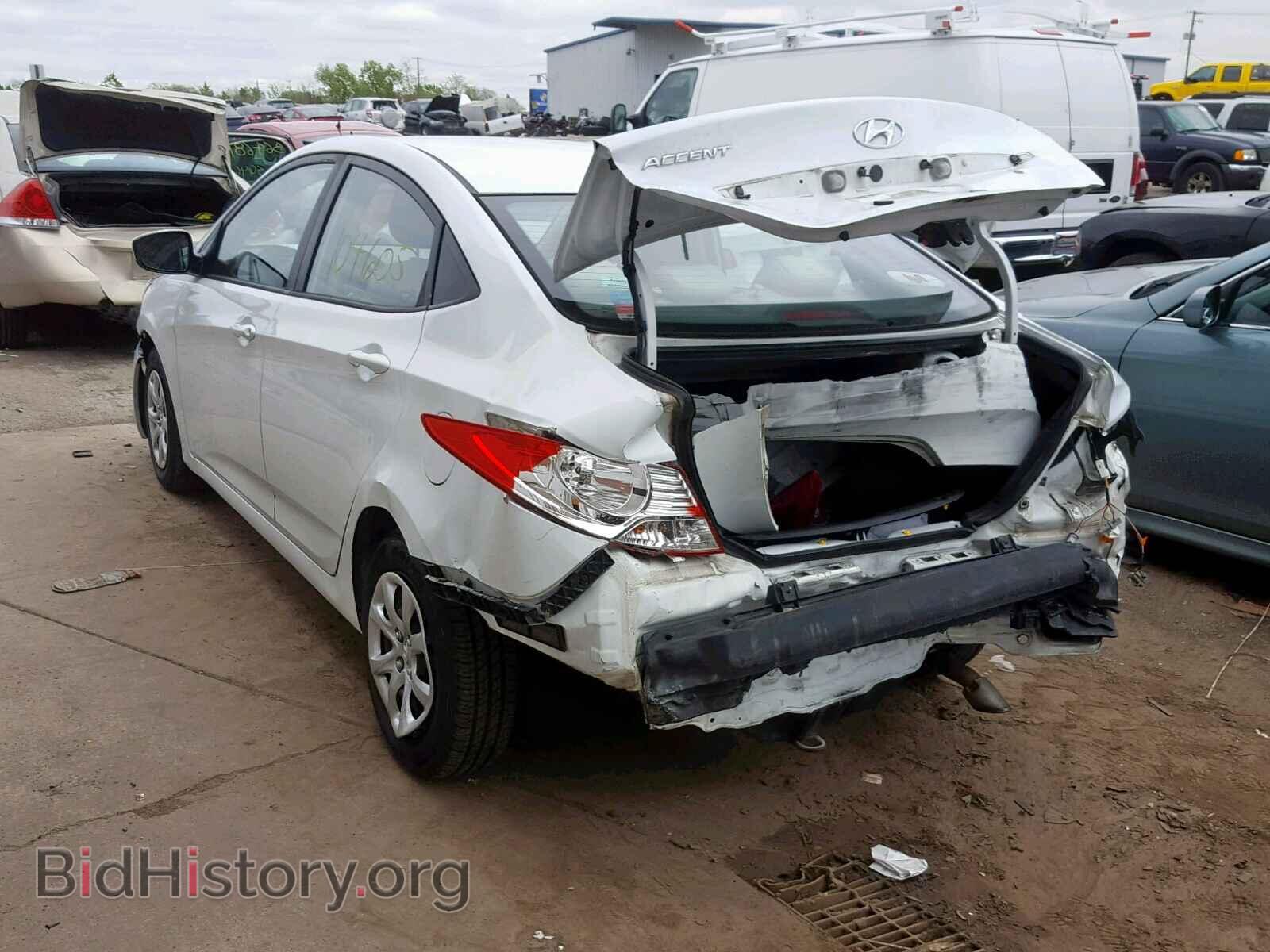 2013 HYUNDAI ACCENT - VIN: KMHCT4AE2DU452032 - Фото 3