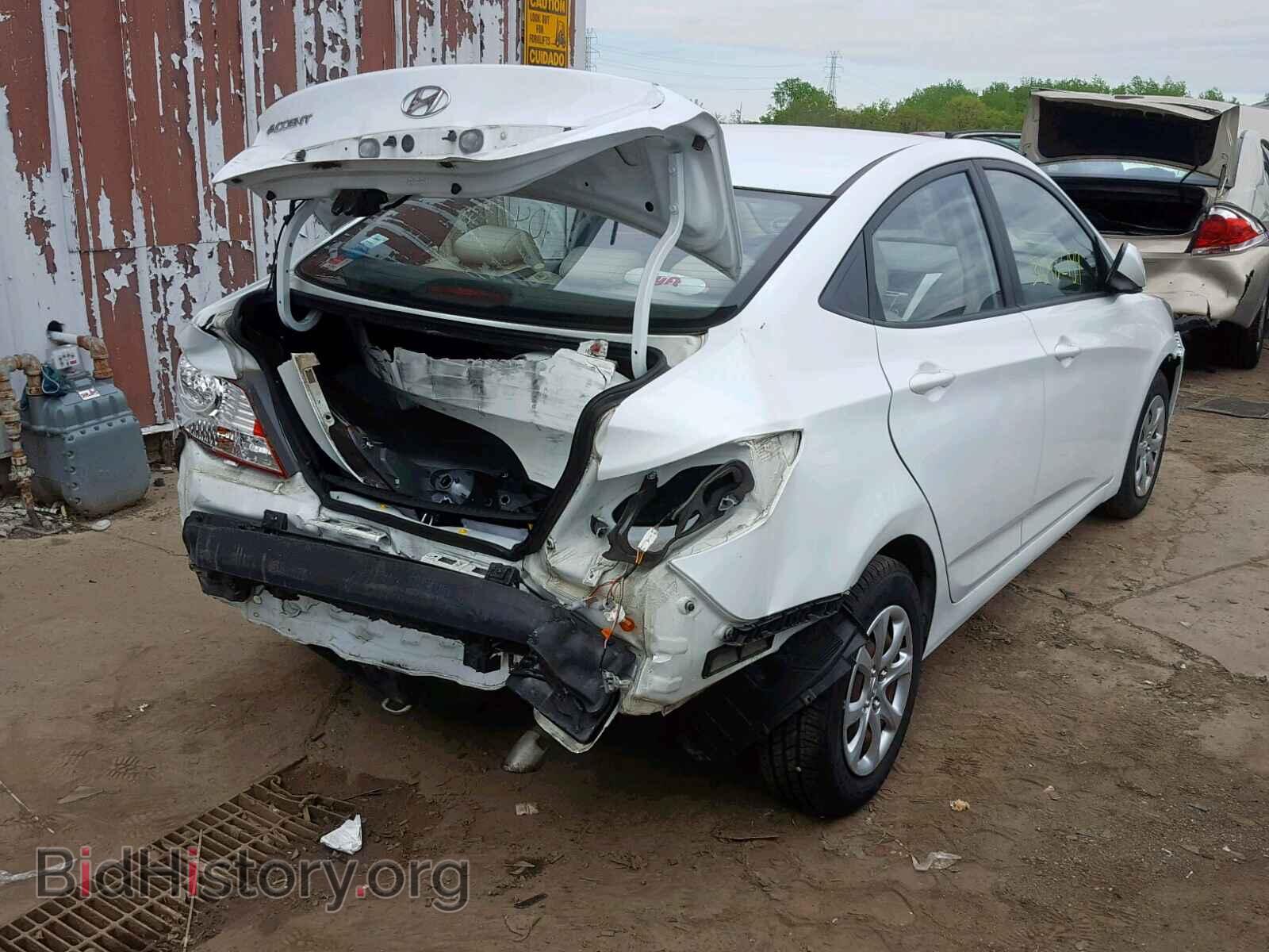2013 HYUNDAI ACCENT - VIN: KMHCT4AE2DU452032 - Фото 4