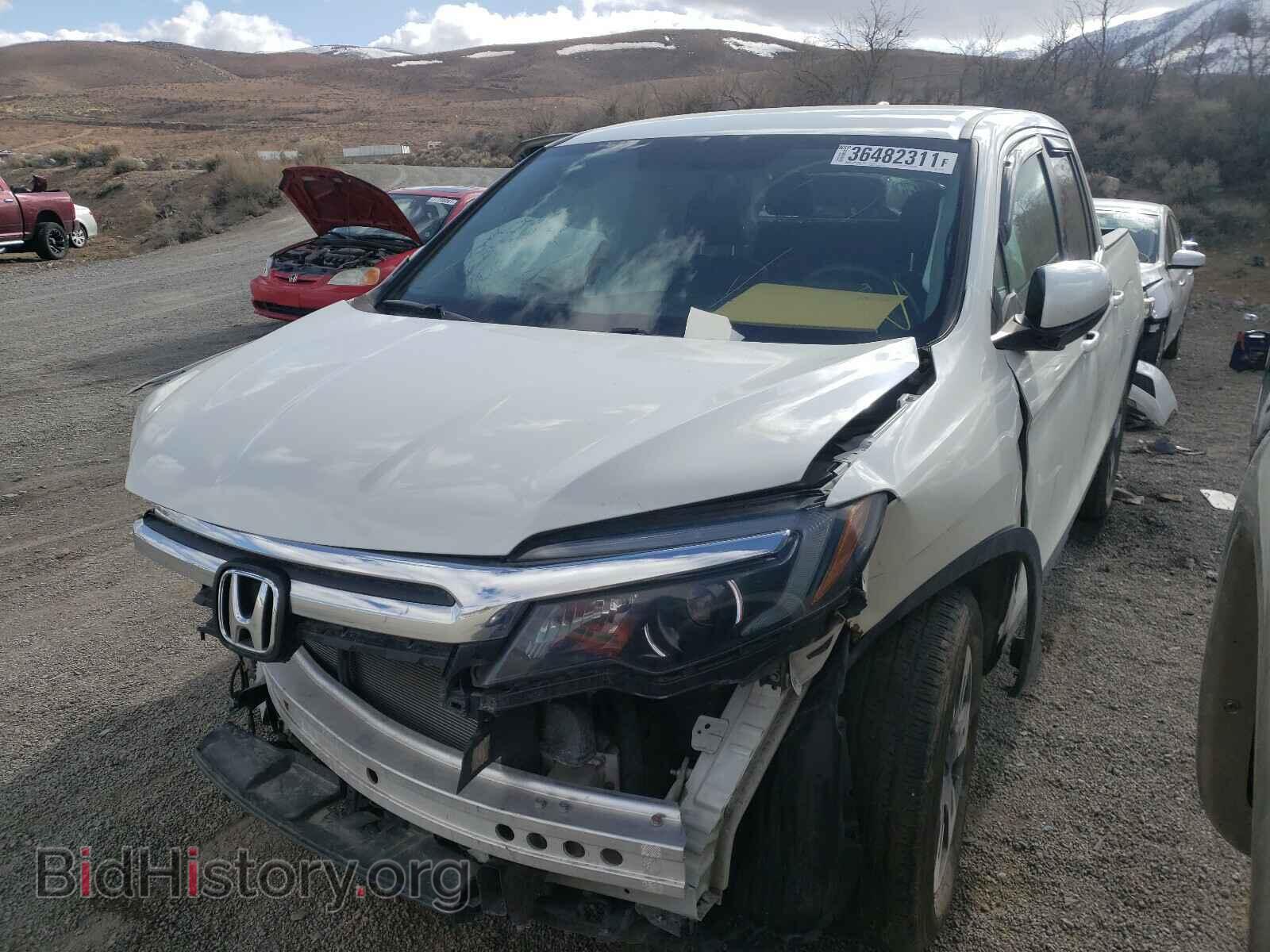 2017 HONDA RIDGELINE - VIN: 5FPYK2F61HB011601 - Фото 2