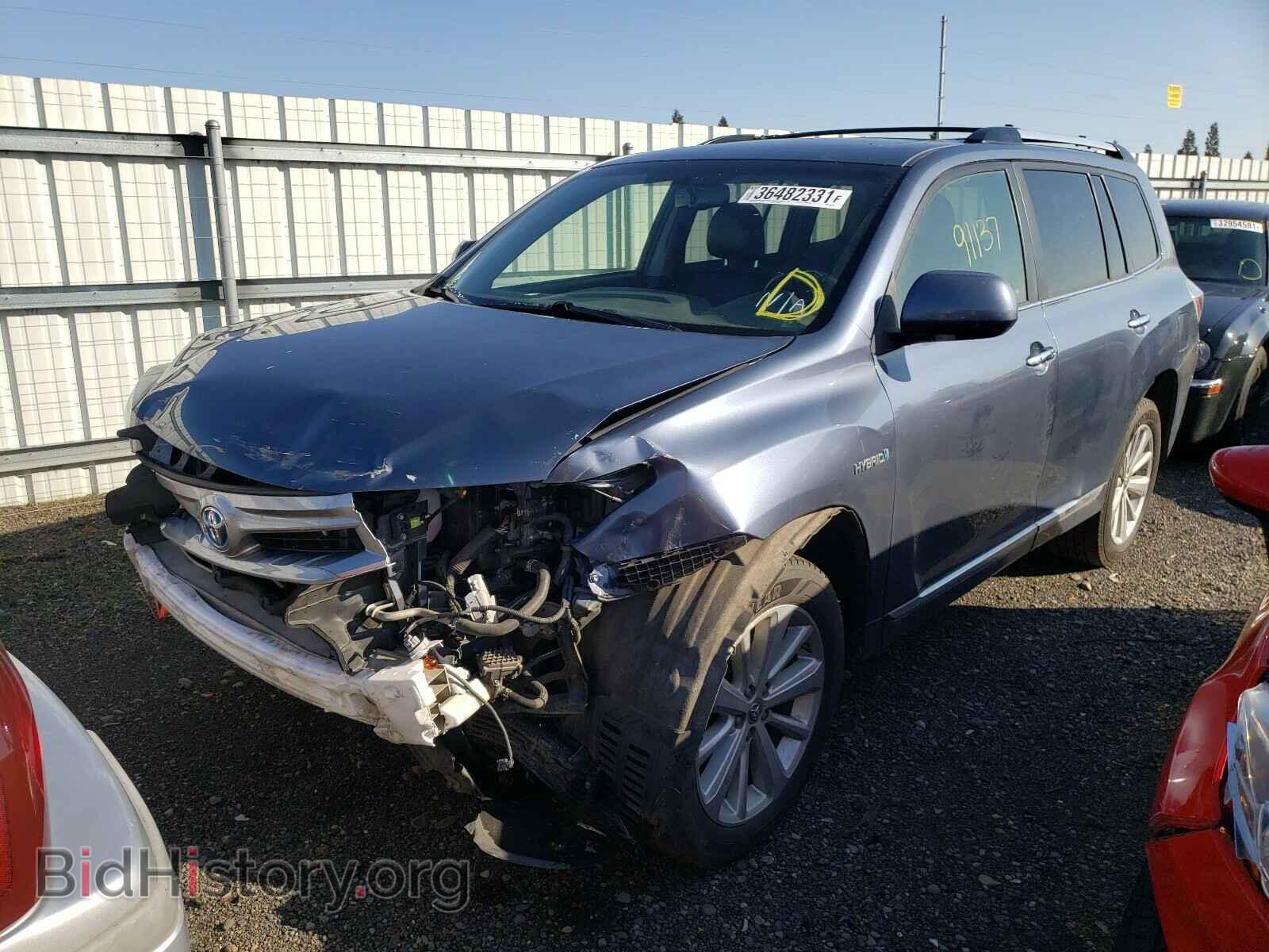 2013 TOYOTA HIGHLANDER - VIN: JTEDC3EH8D2016476 - Фото 2