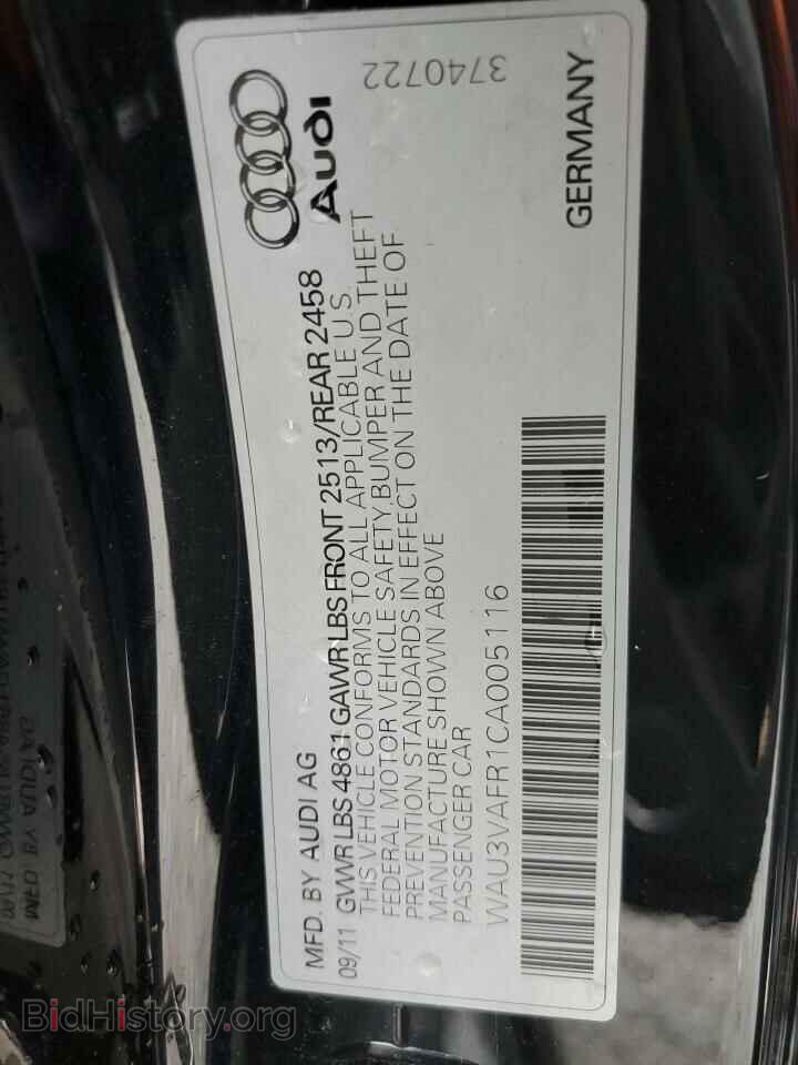2012 AUDI S5/RS5 - VIN: WAU3VAFR1CA005116 - Photo 12