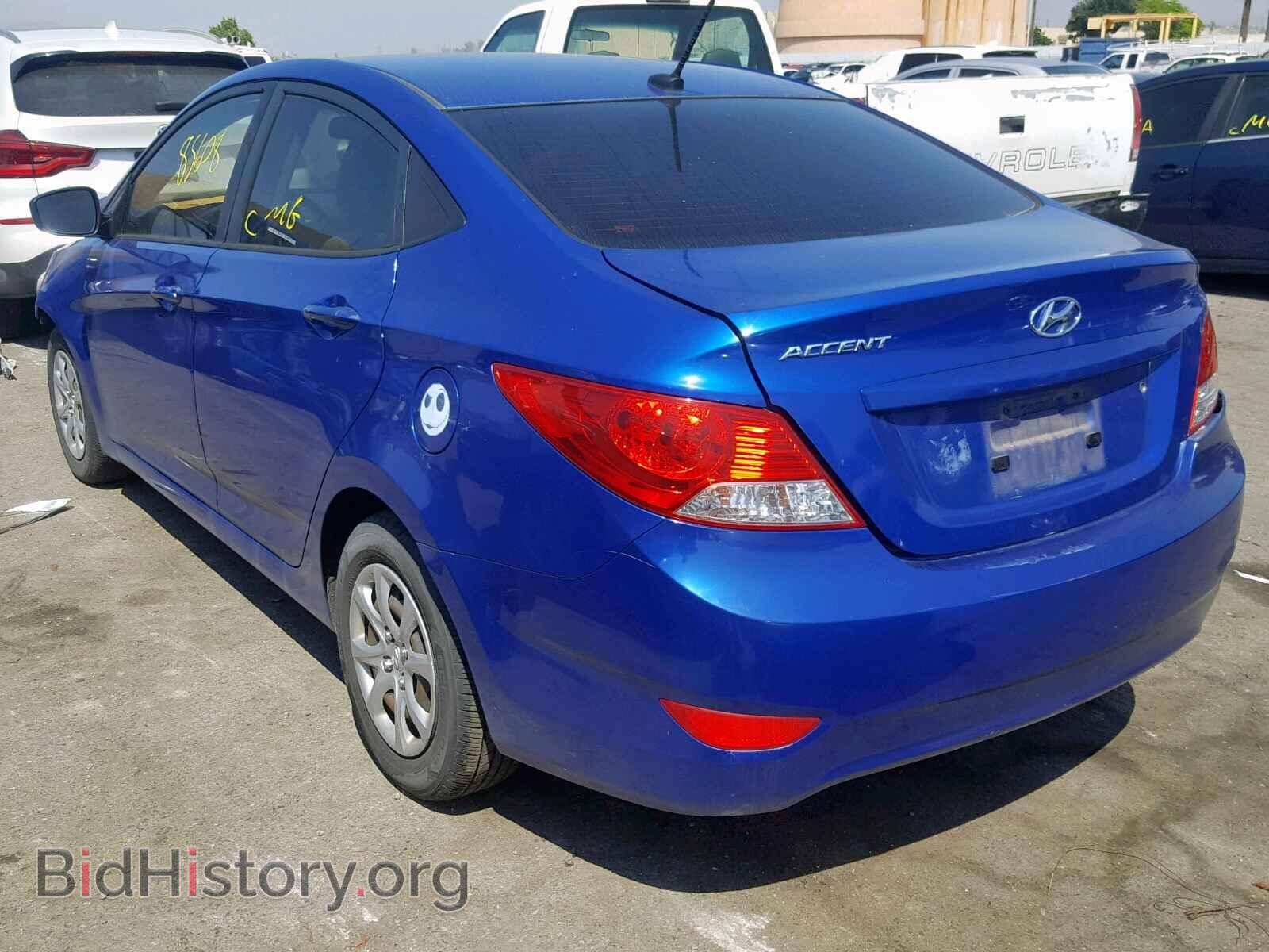 2013 HYUNDAI ACCENT - VIN: KMHCT4AE8DU520124 - Фото 3