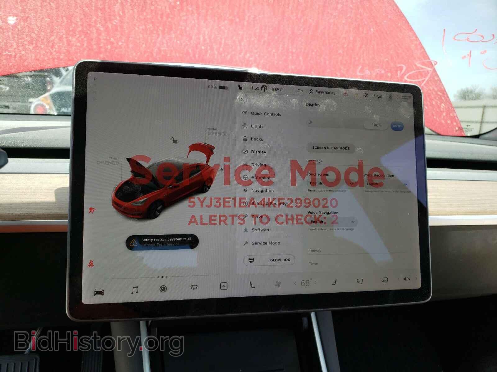 2019 TESLA MODEL 3 - VIN: 5YJ3E1EA4KF299020 - Photo 8