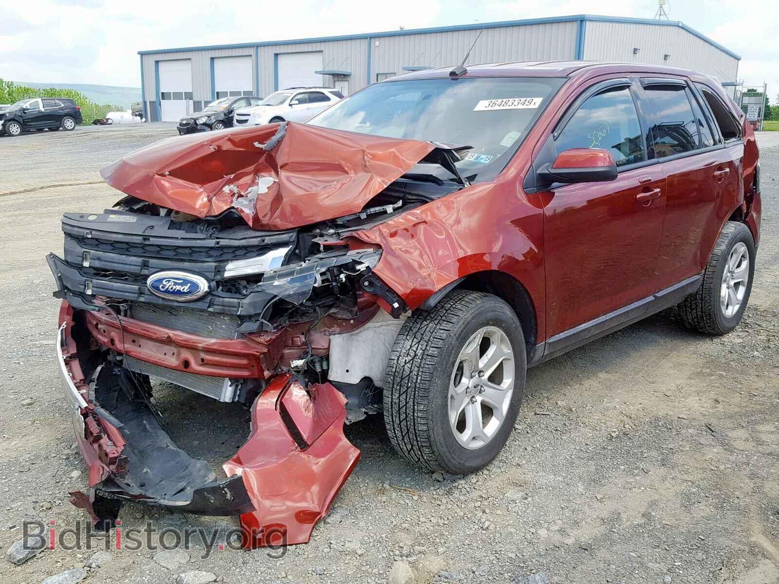 2014 FORD EDGE SEL - VIN: 2FMDK4JC2EBA98428 - Photo 2