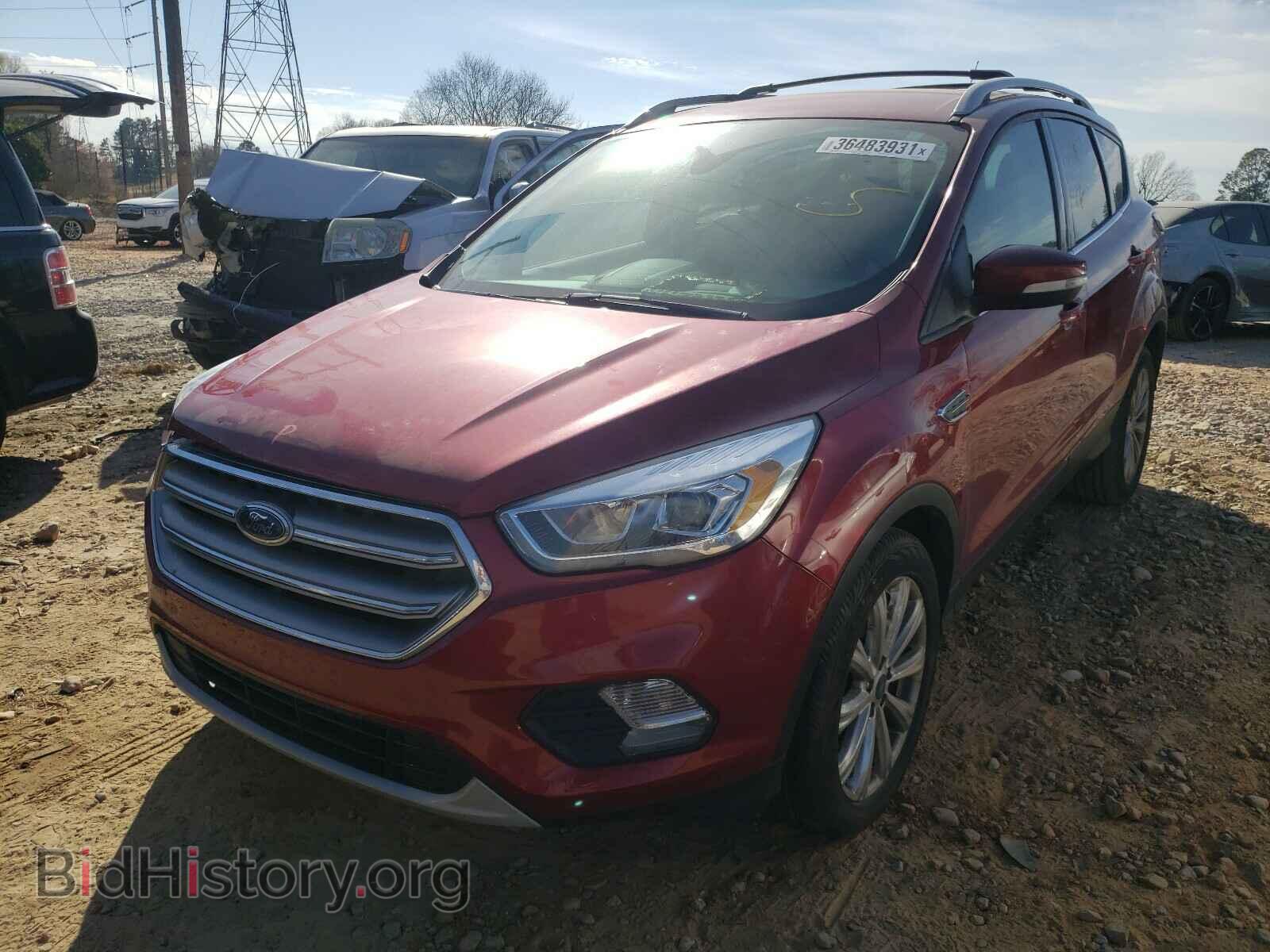 2017 FORD ESCAPE - VIN: 1FMCU0J95HUB64794 - Фото 2