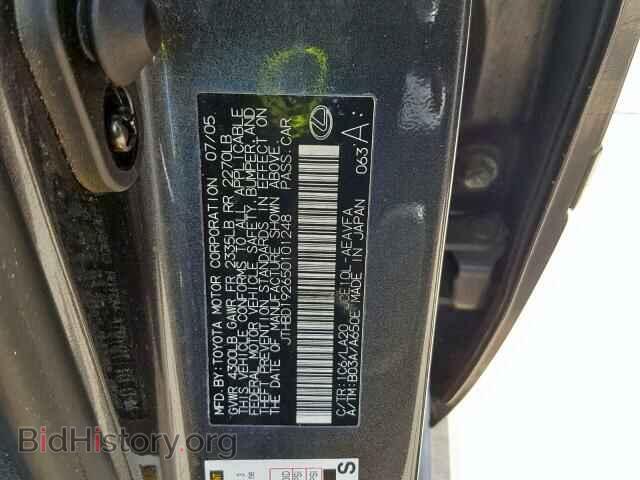 2005 LEXUS IS - VIN: JTHBD192650101248 - Photo 10