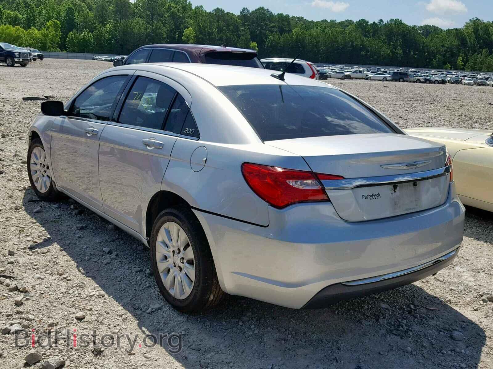 2012 CHRYSLER 200 - VIN: 1C3CCBAB0CN135359 - Фото 3