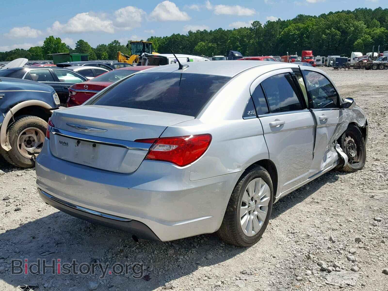 2012 CHRYSLER 200 - VIN: 1C3CCBAB0CN135359 - Фото 4