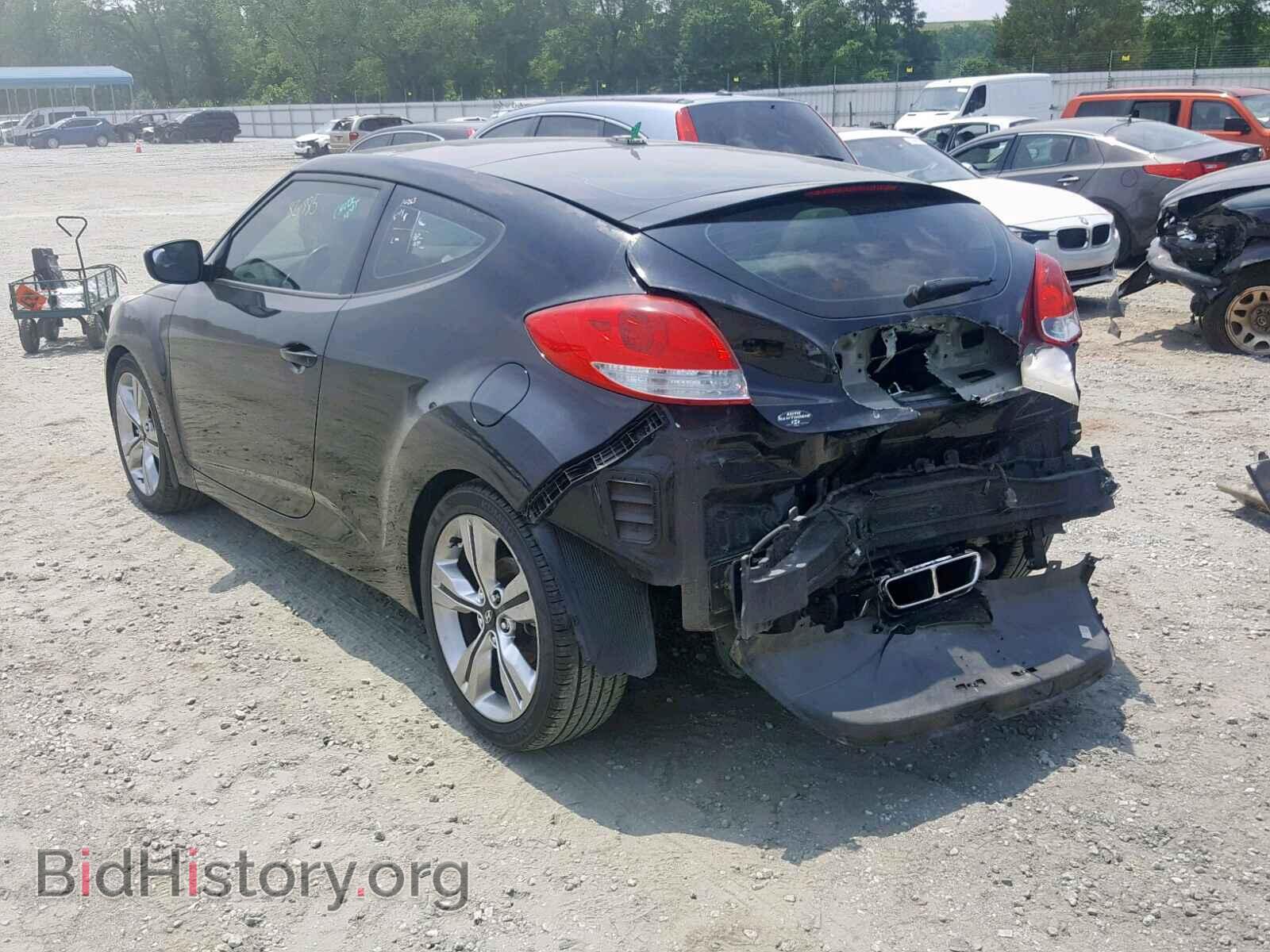 2012 HYUNDAI VELOSTER - VIN: KMHTC6AD6CU072404 - Фото 3
