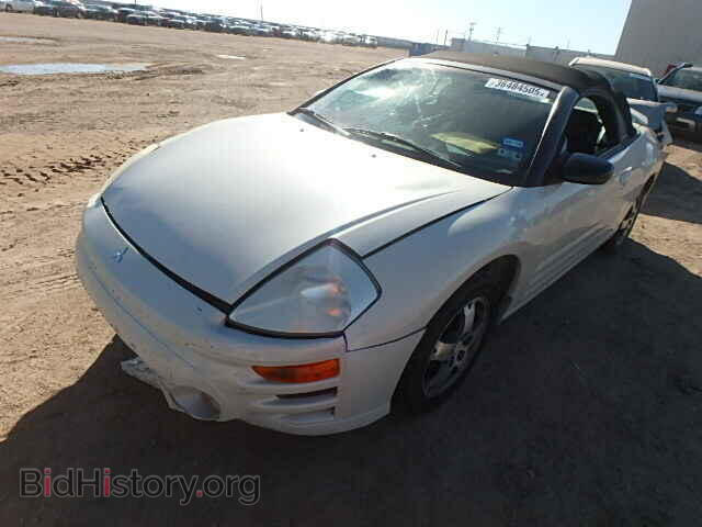 2003 MITSUBISHI ECLIPSE - VIN: 4A3AE45GX3E005455 - Фото 2