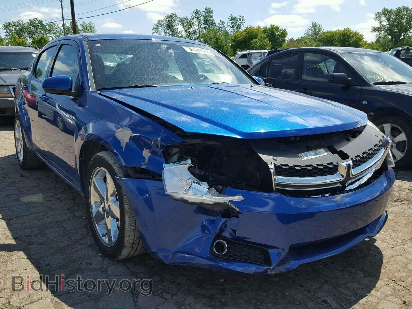 Photo 1C3CDZCB1DN549268 - DODGE AVENGER 2013