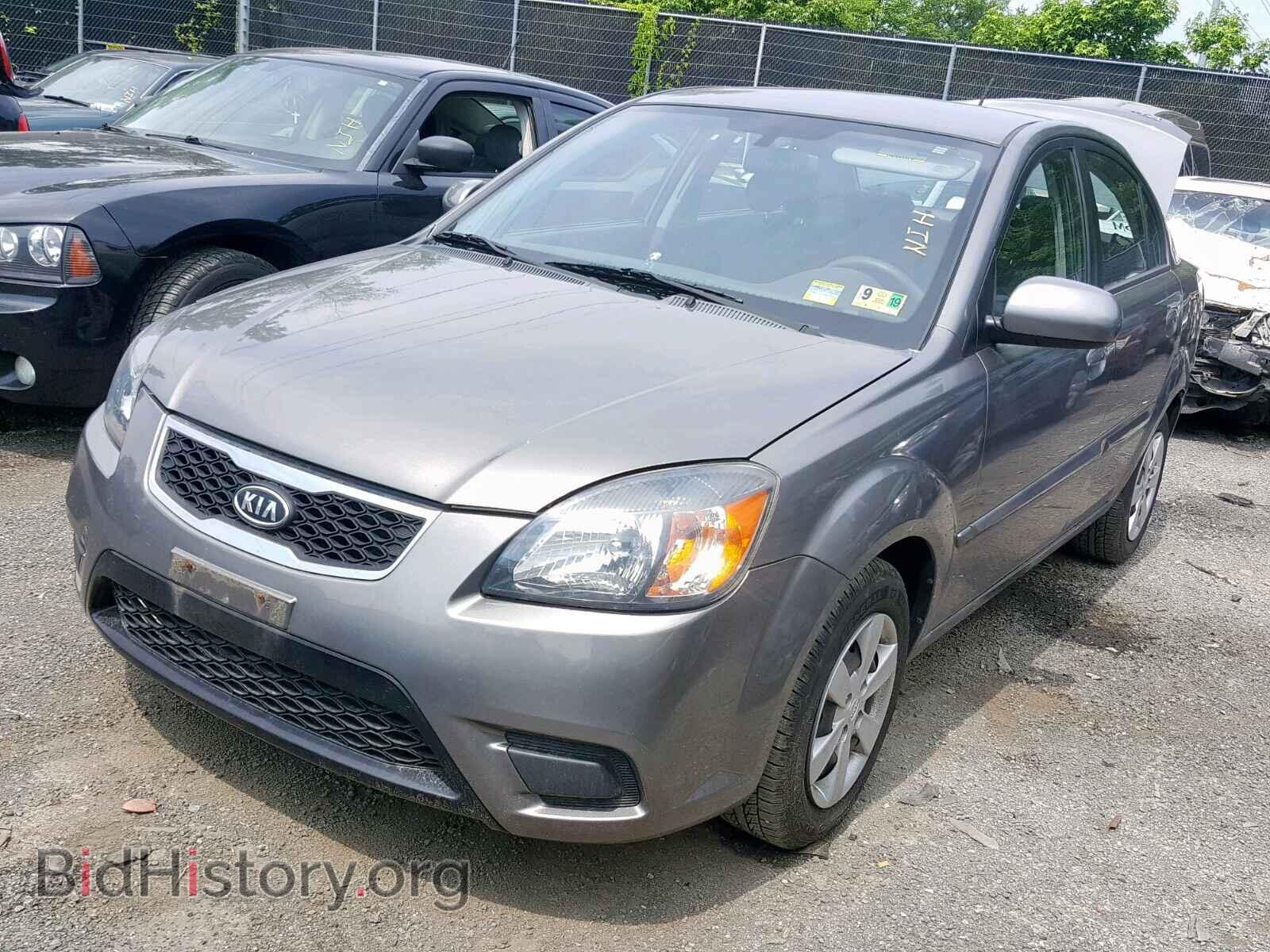 2011 KIA RIO BASE - VIN: KNADH4A34B6918471 - Фото 2