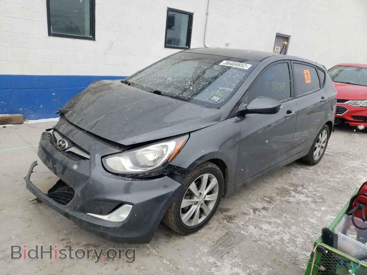 2012 HYUNDAI ACCENT - VIN: KMHCU5AE1CU054182 - Фото 2