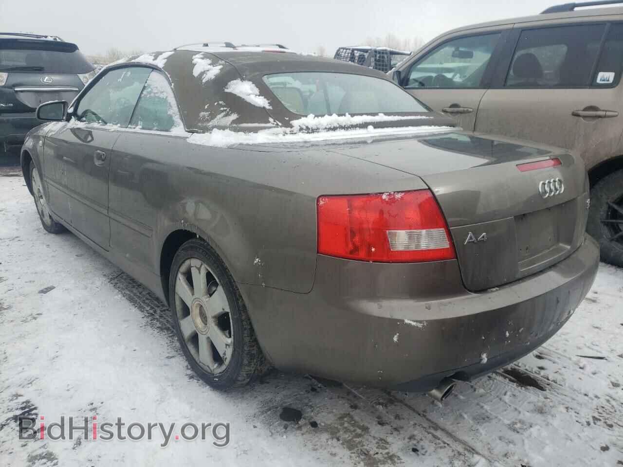 2006 AUDI A4 - VIN: WAUDT48H56K010351 - Фото 3