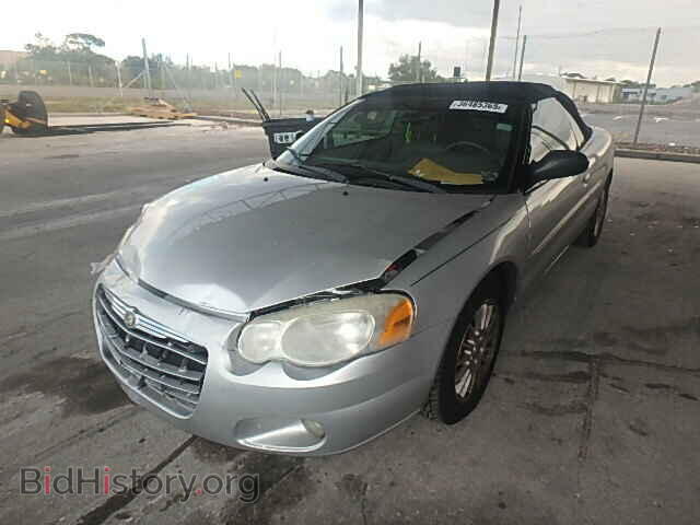 2005 CHRYSLER SEBRING - VIN: 1C3EL55R05N593004 - Фото 2