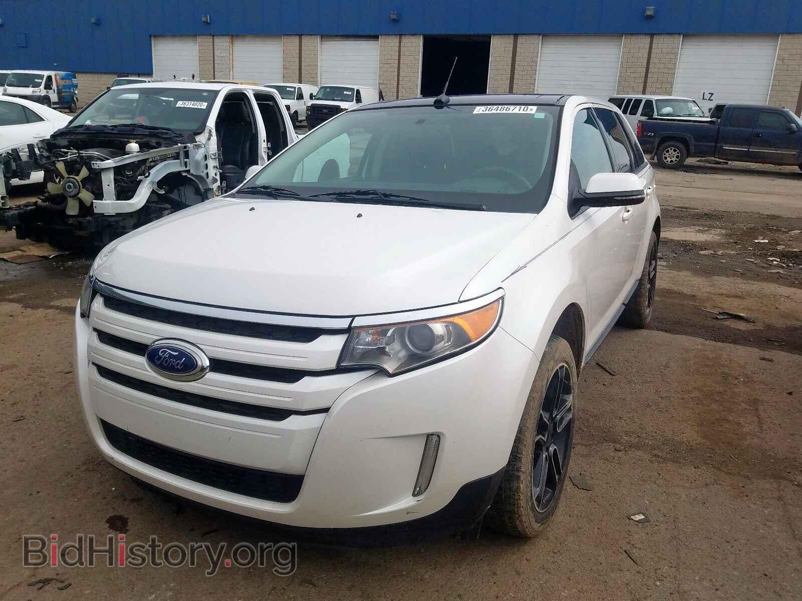 2014 FORD EDGE - VIN: 2FMDK3JC8EBA82244 - Фото 2
