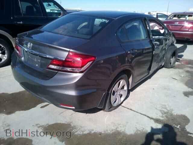 2013 HONDA CIVIC - VIN: 2HGFB2F57DH562466 - Фото 4