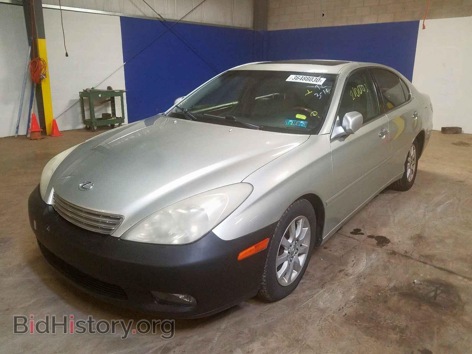 2003 LEXUS ES300 - VIN: JTHBF30G635042006 - Фото 2