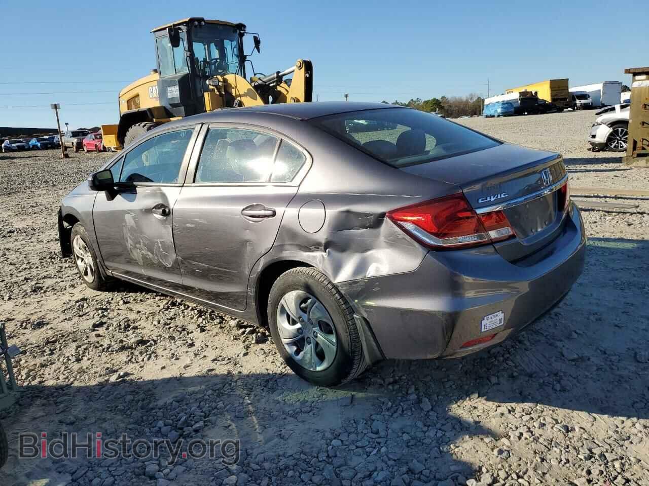 2014 HONDA CIVIC - VIN: 2HGFB2F56EH552934 - Фото 2