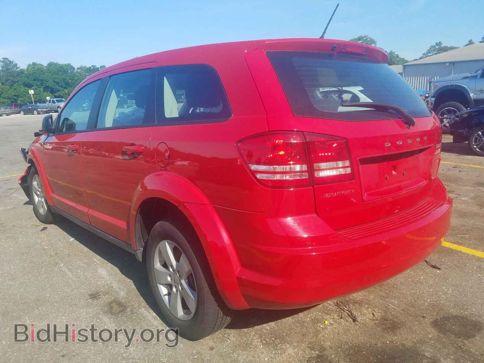 2013 DODGE JOURNEY - VIN: 3C4PDCAB0DT529512 - Фото 3