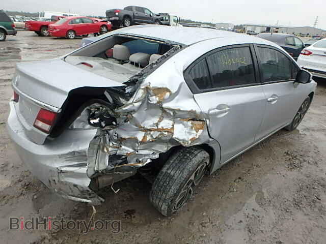 2013 HONDA CIVIC - VIN: 2HGFB2F84DH539124 - Фото 4