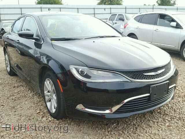 Photo 1C3CCCABXFN748647 - CHRYSLER 200 2015