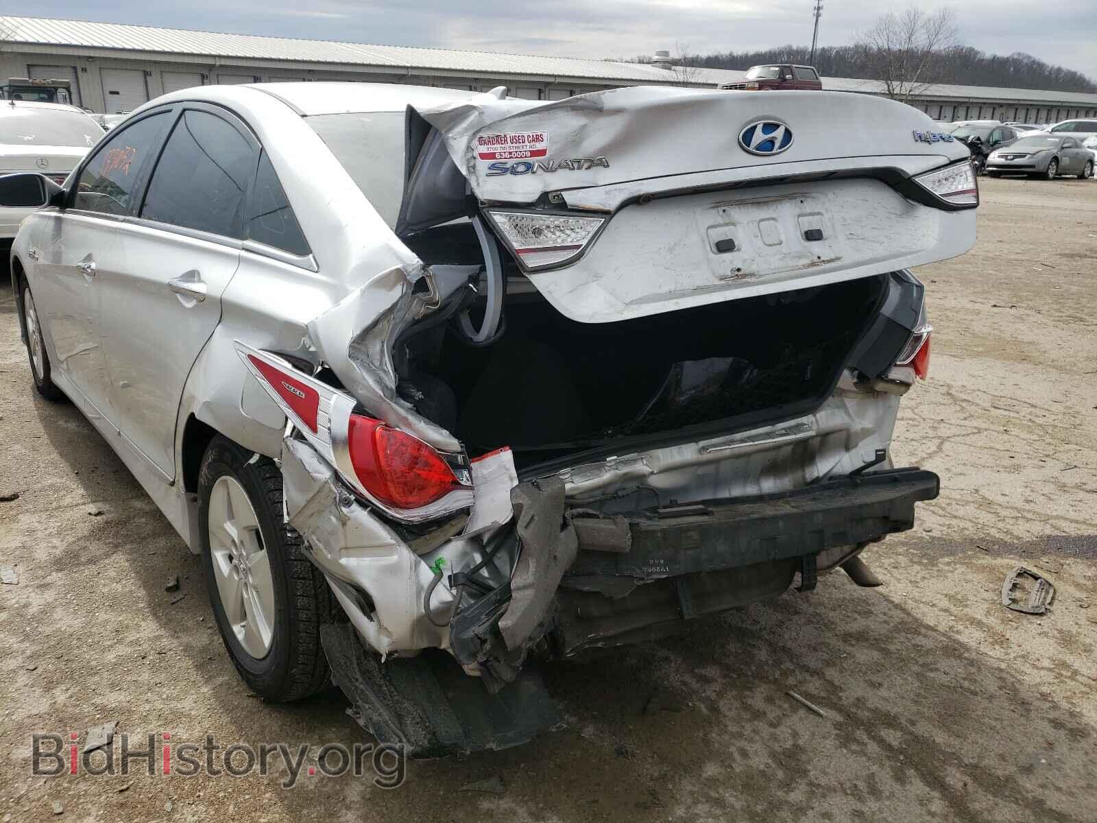 2012 HYUNDAI SONATA - VIN: KMHEC4A44CA024138 - Фото 9