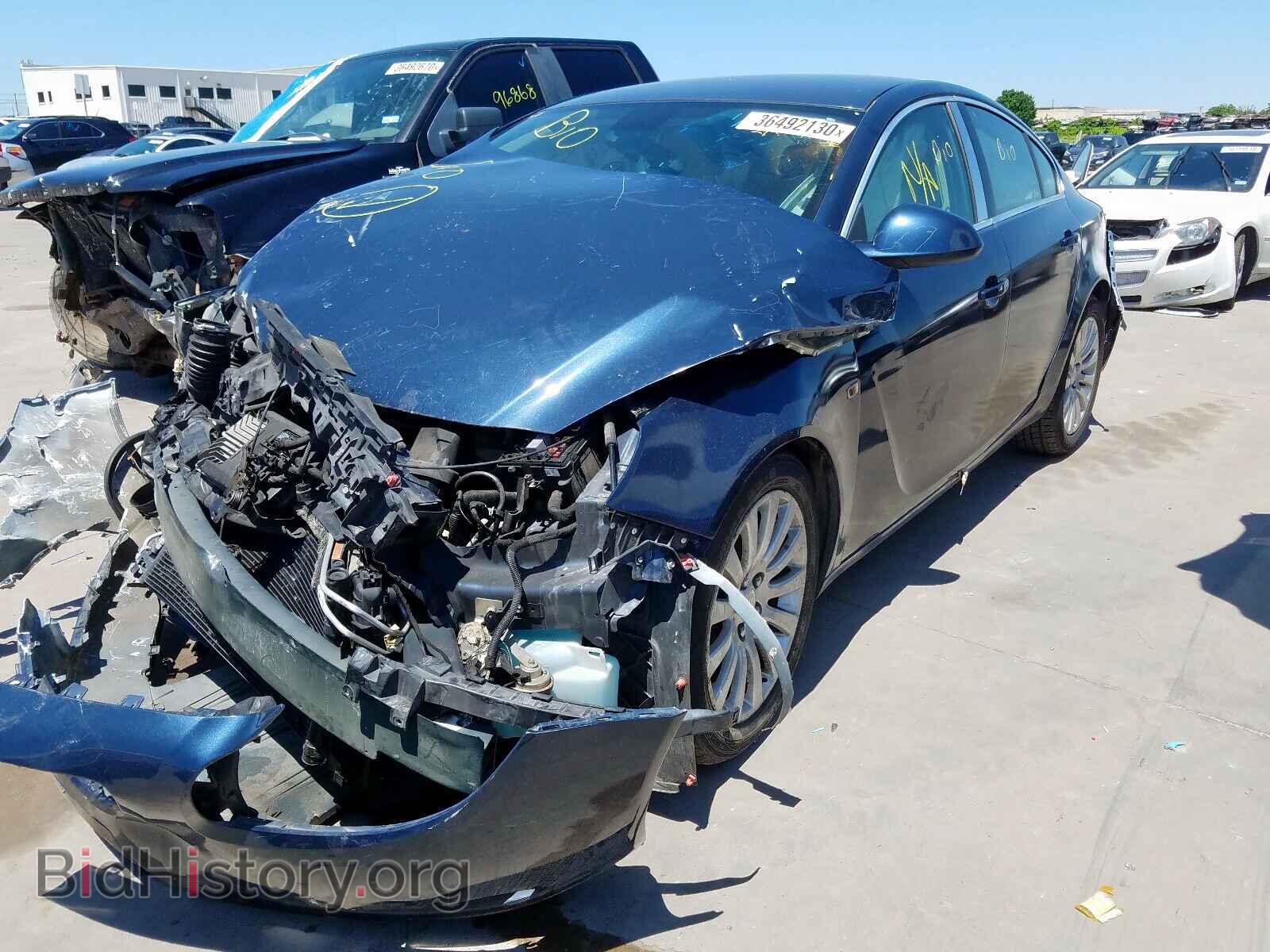 2011 BUICK REGAL - VIN: W04GR5EC3B1009903 - Фото 2
