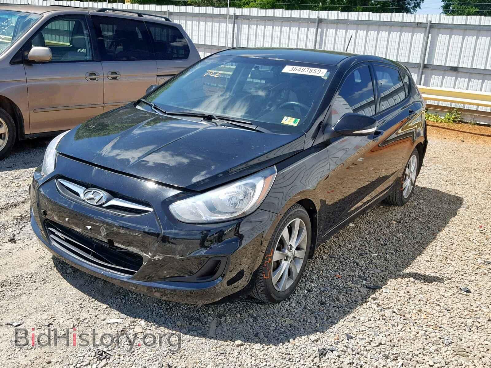 2013 HYUNDAI ACCENT - VIN: KMHCU5AE9DU078313 - Фото 2