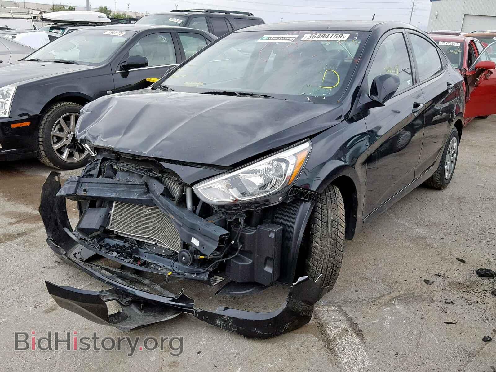 2017 HYUNDAI ACCENT - VIN: KMHCT4AE3HU360627 - Фото 2