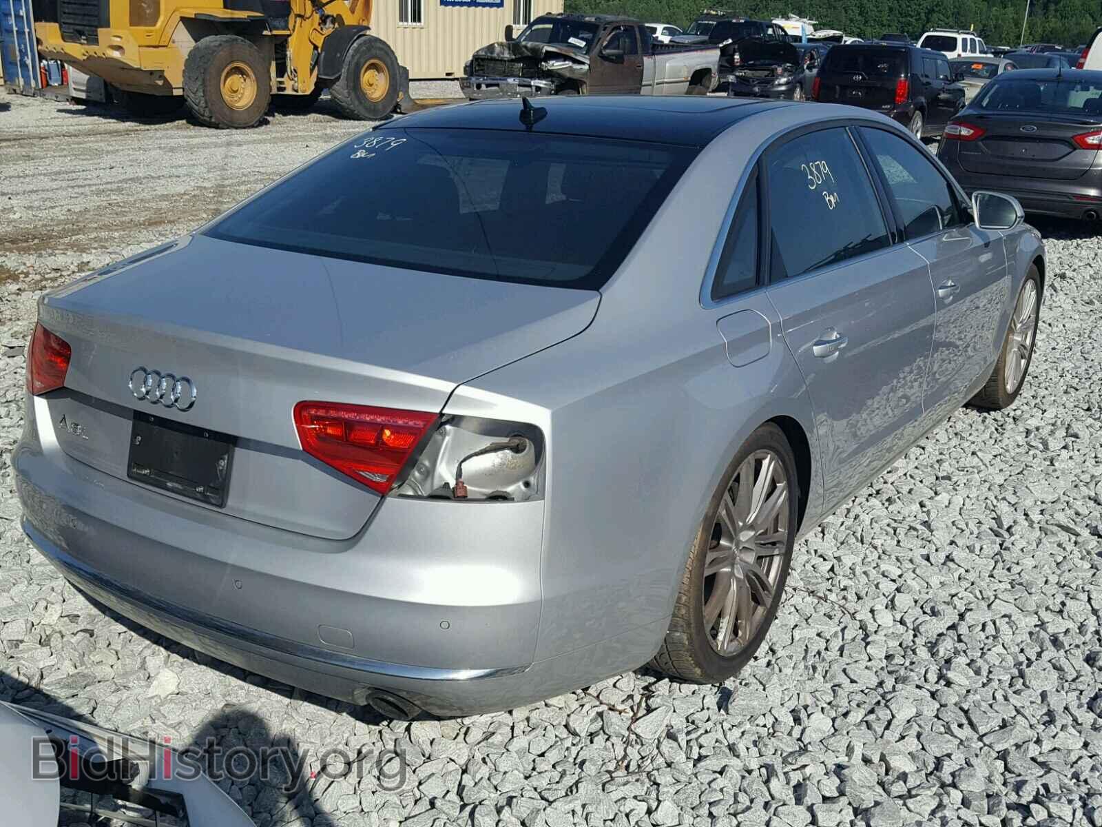 2013 AUDI A8 - VIN: WAURGAFD3DN033308 - Фото 4