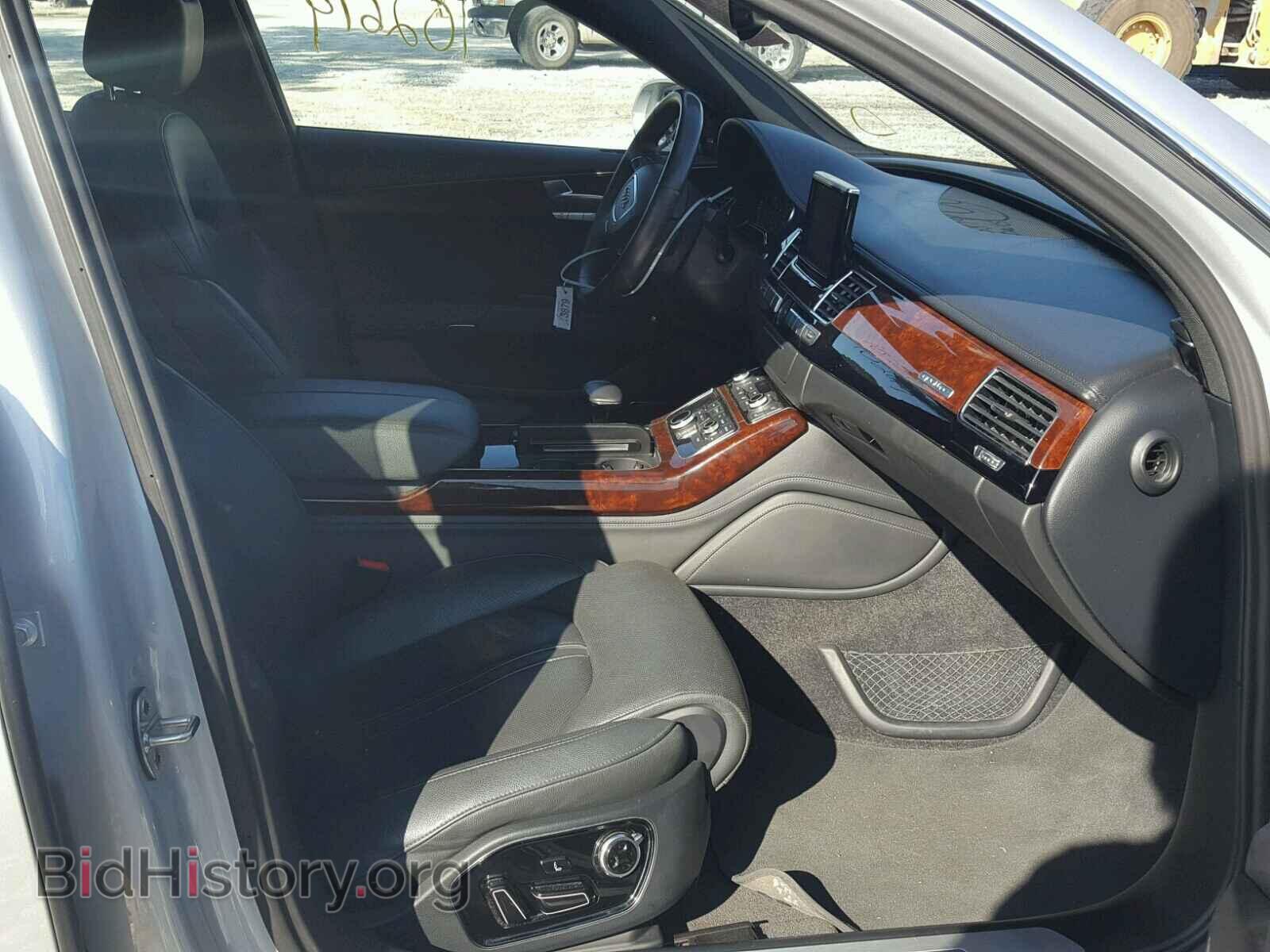 2013 AUDI A8 - VIN: WAURGAFD3DN033308 - Фото 5